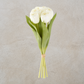 Real Touch White Tulip Bundle