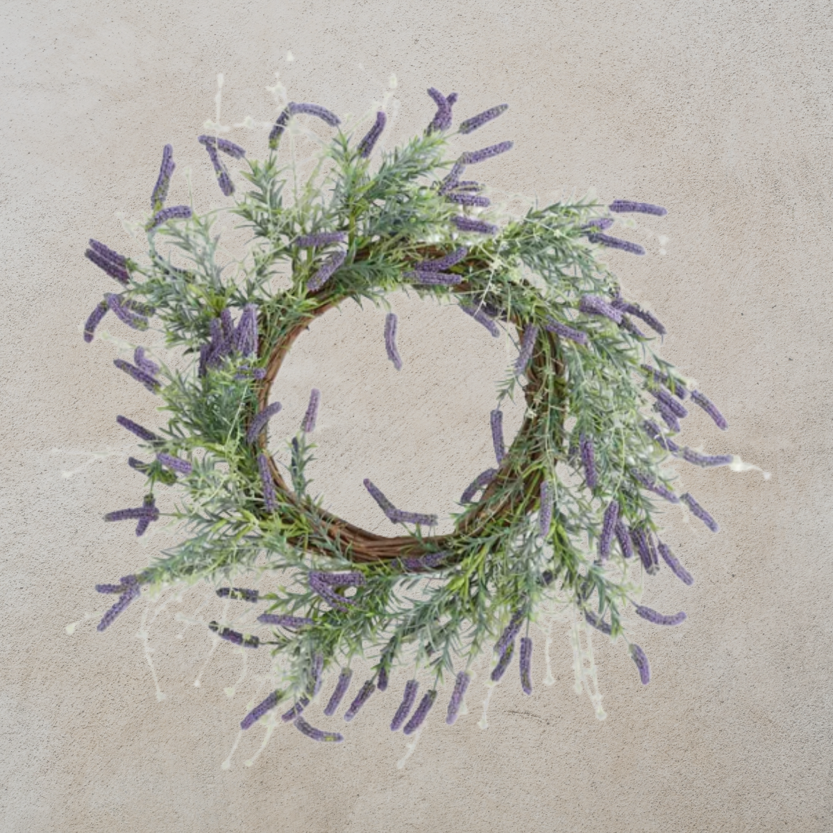 Purple Lavender Wreath