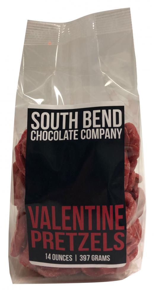 South Bend Chocolate Company Valentine Pretzels