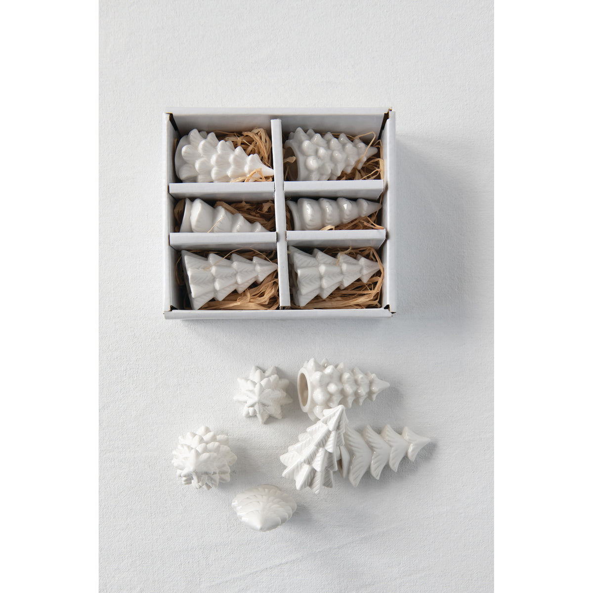 Stoneware Tree Set