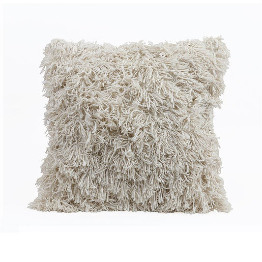 Fringed Square Pillow