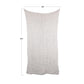 Cream Chunky Knit Throw