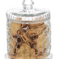 Glass Embossed Honeycomb Container