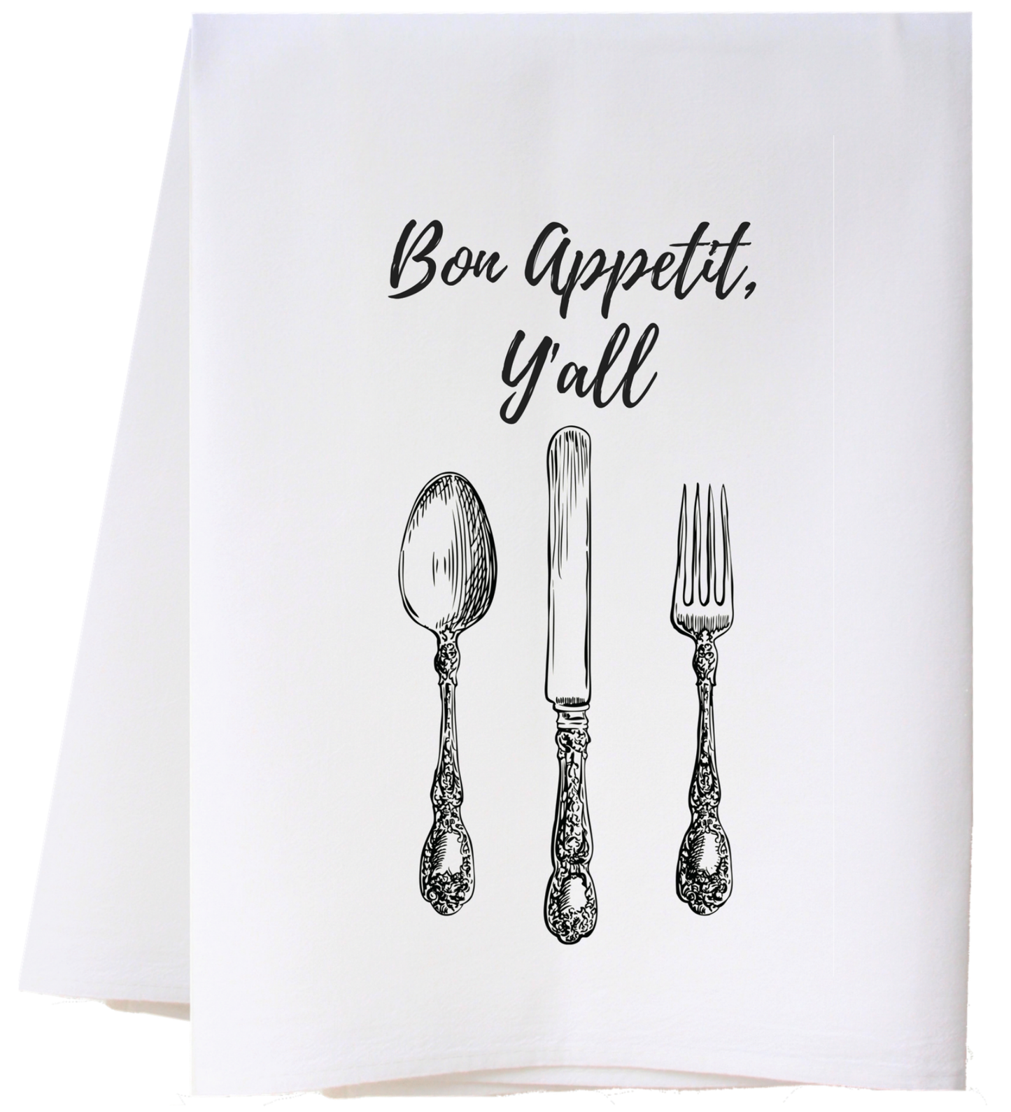 Bon Appetit Y'all Flour Sack Towel