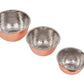 Hammered Copper Finish Bowl Set