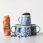 Hand-Stamped Stoneware Mug