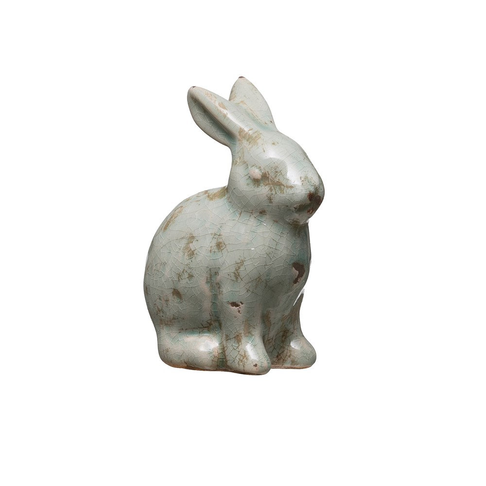 Aqua Terracotta Rabbit