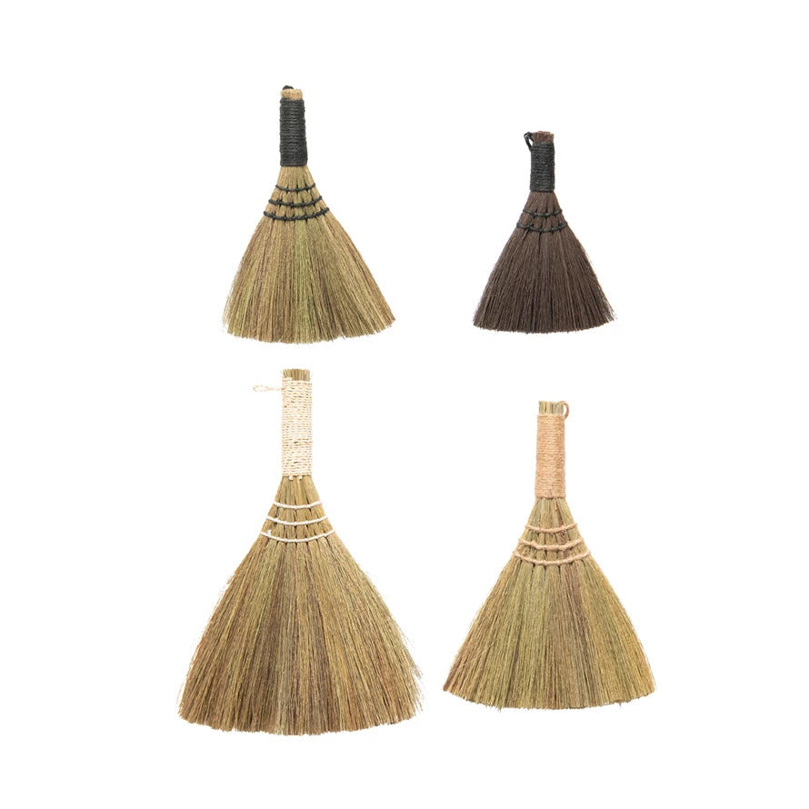 Yarn Wrapped Handheld Whisk Broom