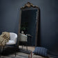 Black & Gold Finish Wall Mirror