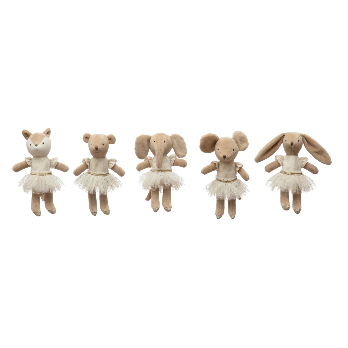 Plush Ballerina Animals