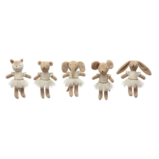 Plush Ballerina Animals