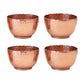 Hammered Copper Finish Bowl Set