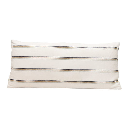 Lumbar Striped Pillow