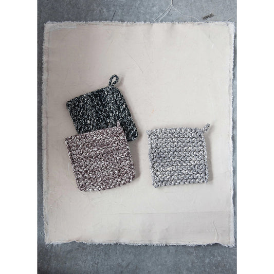 Melange Crocheted Pot Holder