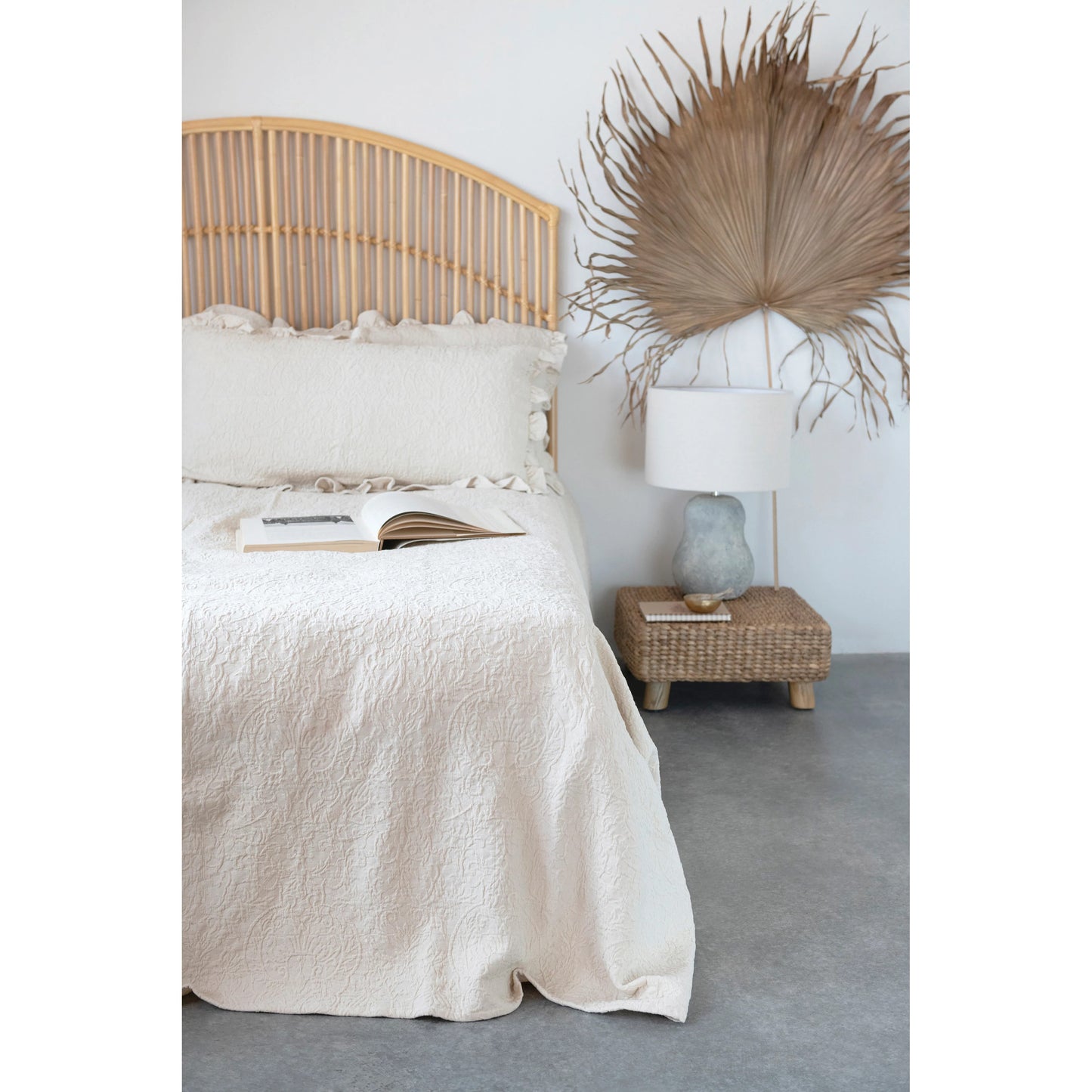 Woven Cotton Jacquard Queen Bedding