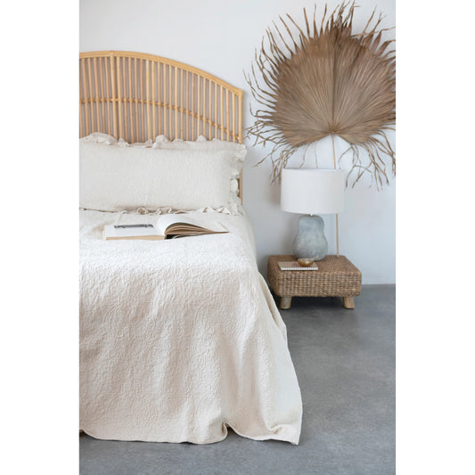 Woven Cotton Jacquard Queen Bedding