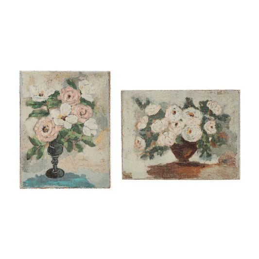Floral Canvas Wall Decor