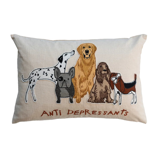 Anti Depressant Dog Pillow