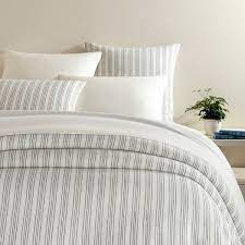 Plush Linen Stripe Bedding