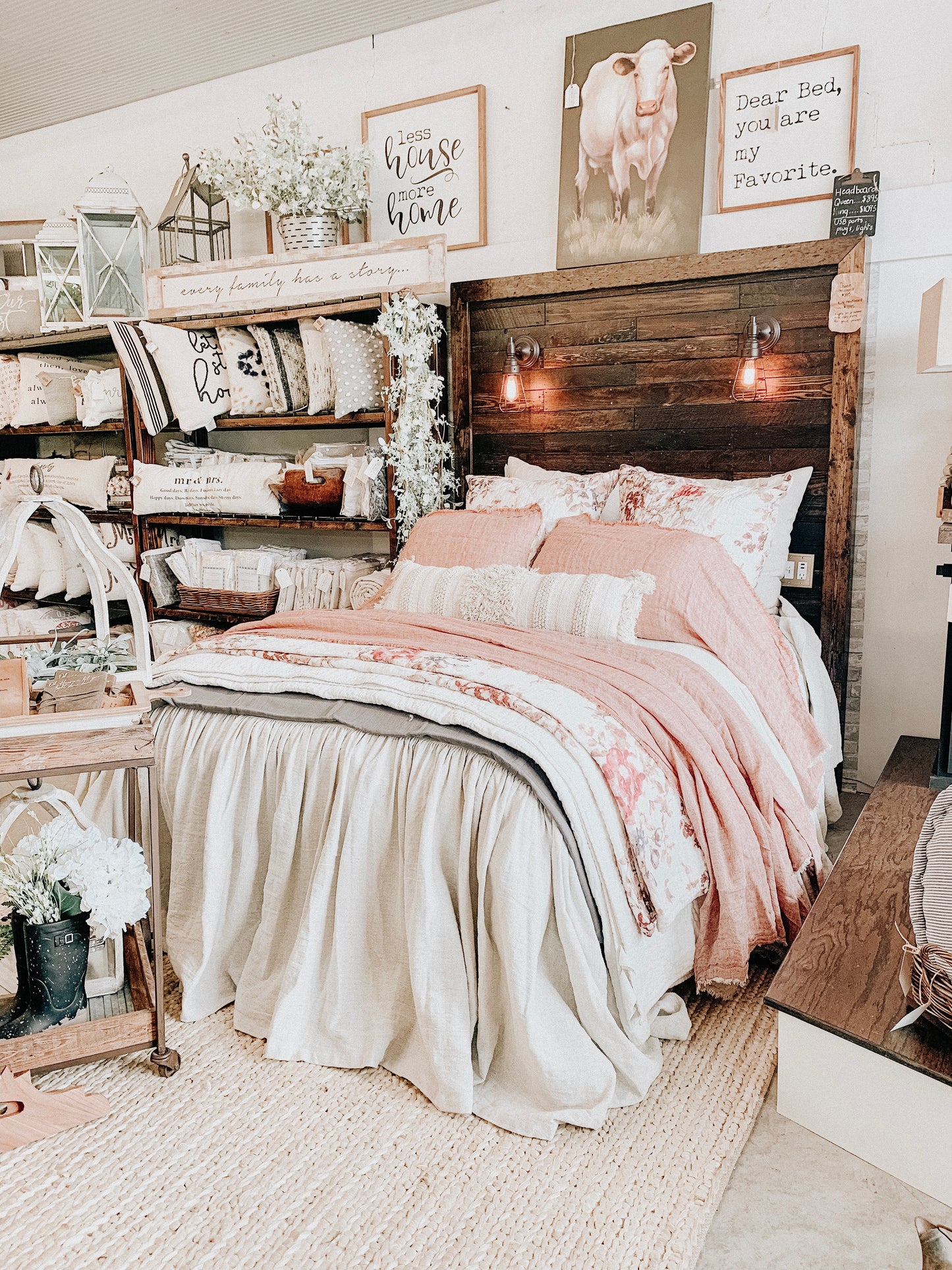 Rhett Linen Bedspread