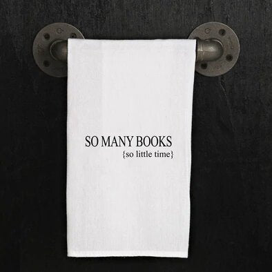 So Many Books Towel
