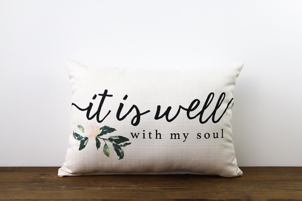 It is Well Pillow