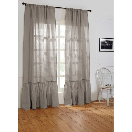 Sarah Mae Linen Curtain Panel