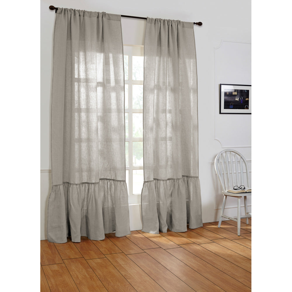 Sarah Mae Linen Curtain Panel