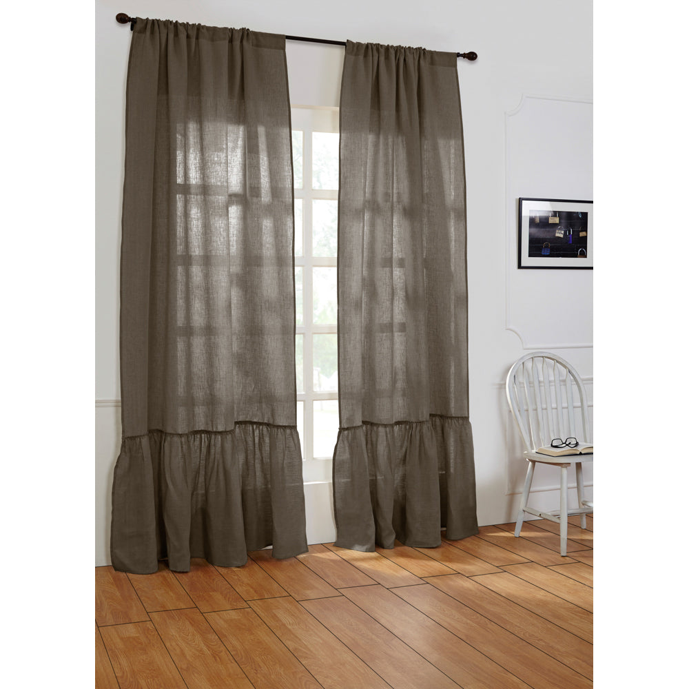 Sarah Mae Linen Curtain Panel