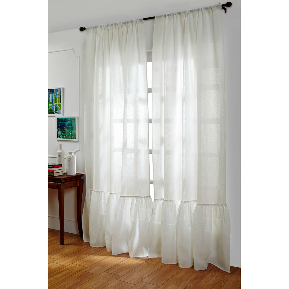 Sarah Mae Linen Curtain Panel