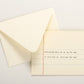 Hand Sewn Stationery