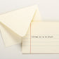 Hand Sewn Stationery