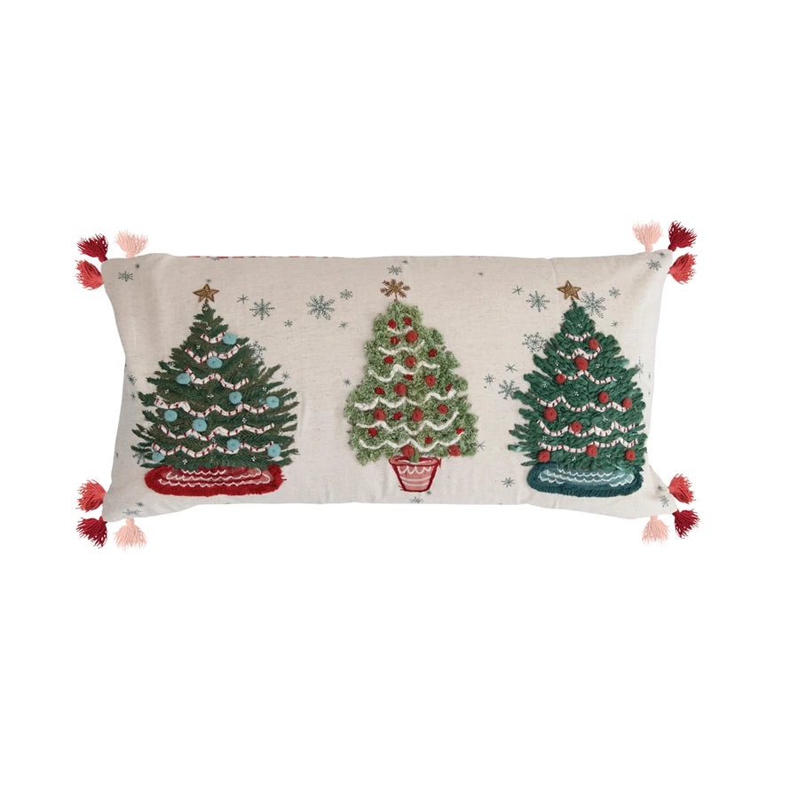 Christmas Tree Lumbar Pillow